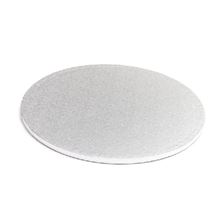 Picture of SILVER ROUND BOARD CAKE DRUM 40CM OR 14 INCH